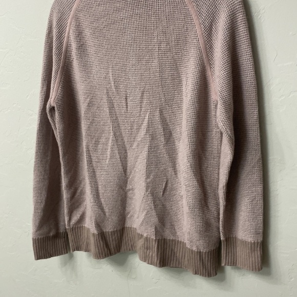 St.John pink sparkle waffle knit bomber jacket size P - Picture 16 of 16